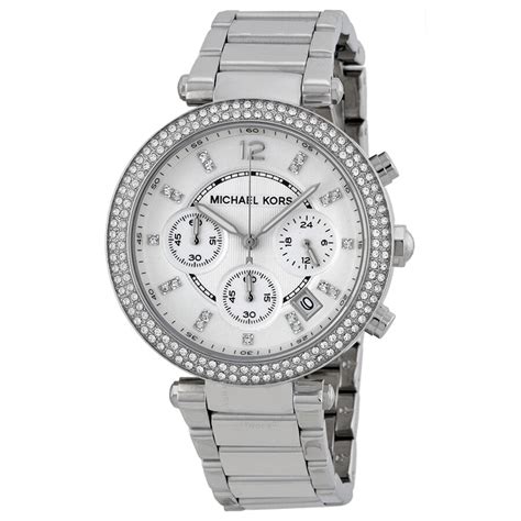 michael kors mk5353 silber|michael kors parker mk5353.